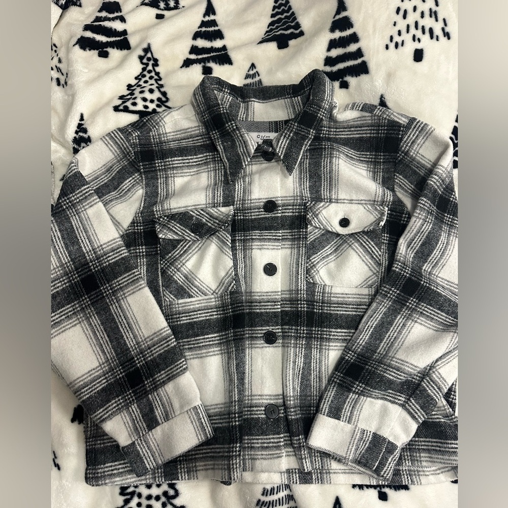 Boutique flannel jacket size 2X
